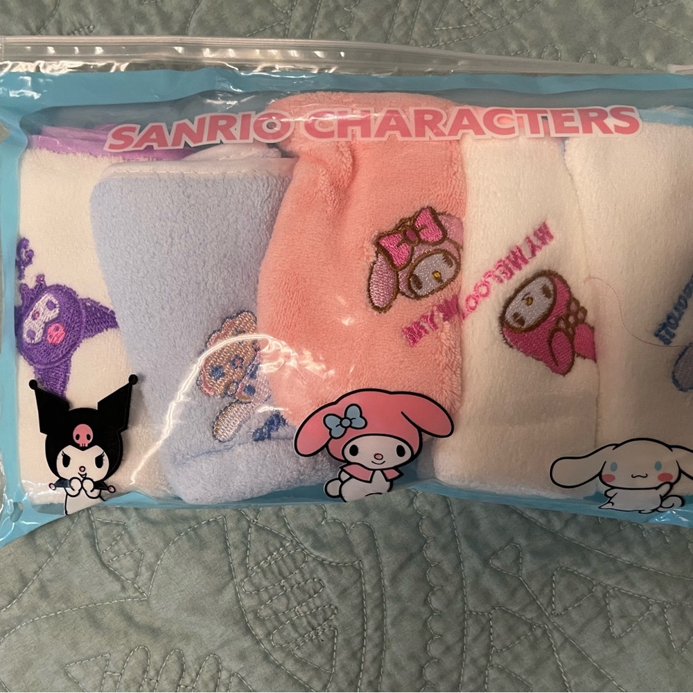 Sanrio Pastel Wash Cloth Collection